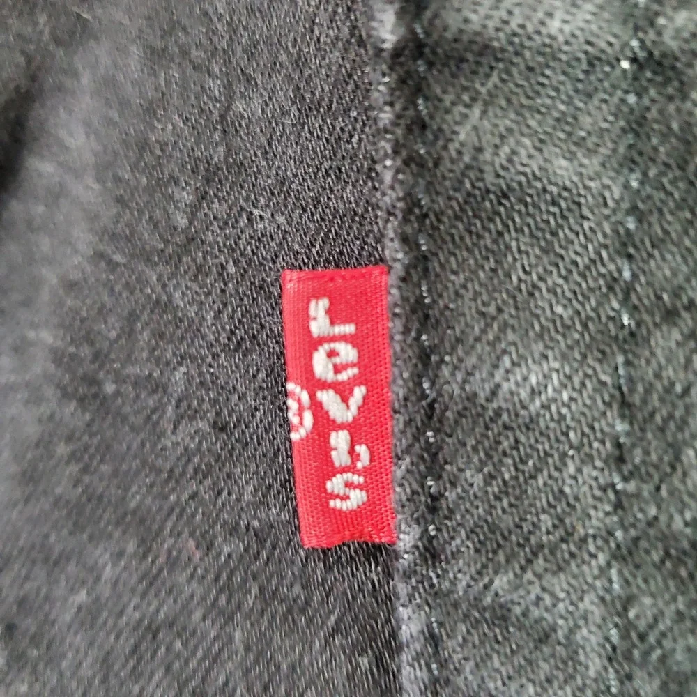 Levi's 514 Straight Fit Jeans Mens‎ 36x30 Black Denim Gorpcore Grunge Streetwear